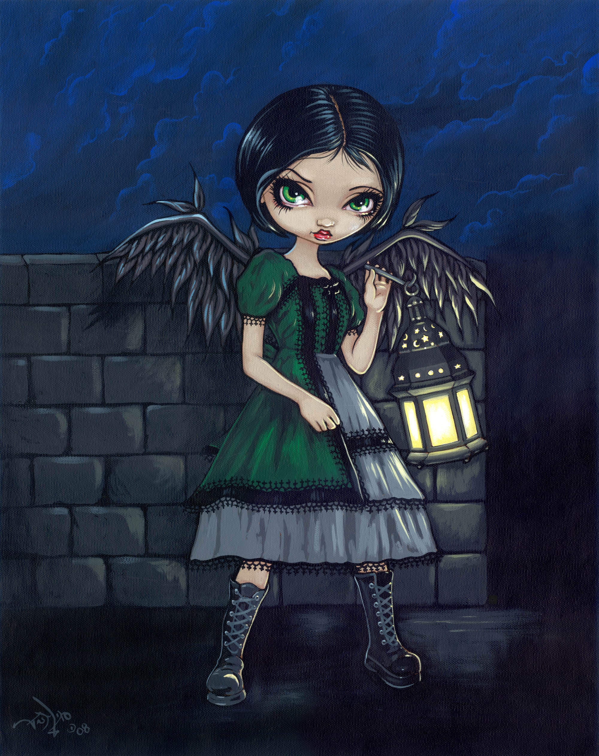 Lighting the Way Art Print by Jasmine Becket-griffith Surreal - Etsy