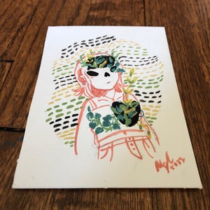 Plant Mom Original Painting