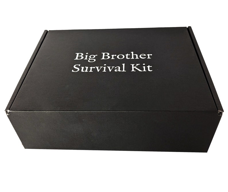Big Brother Survival Kit, Big Brother Gift, New Baby Gift, Little Boy
