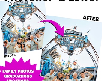 Custom Photoediting photoshop edits touchups