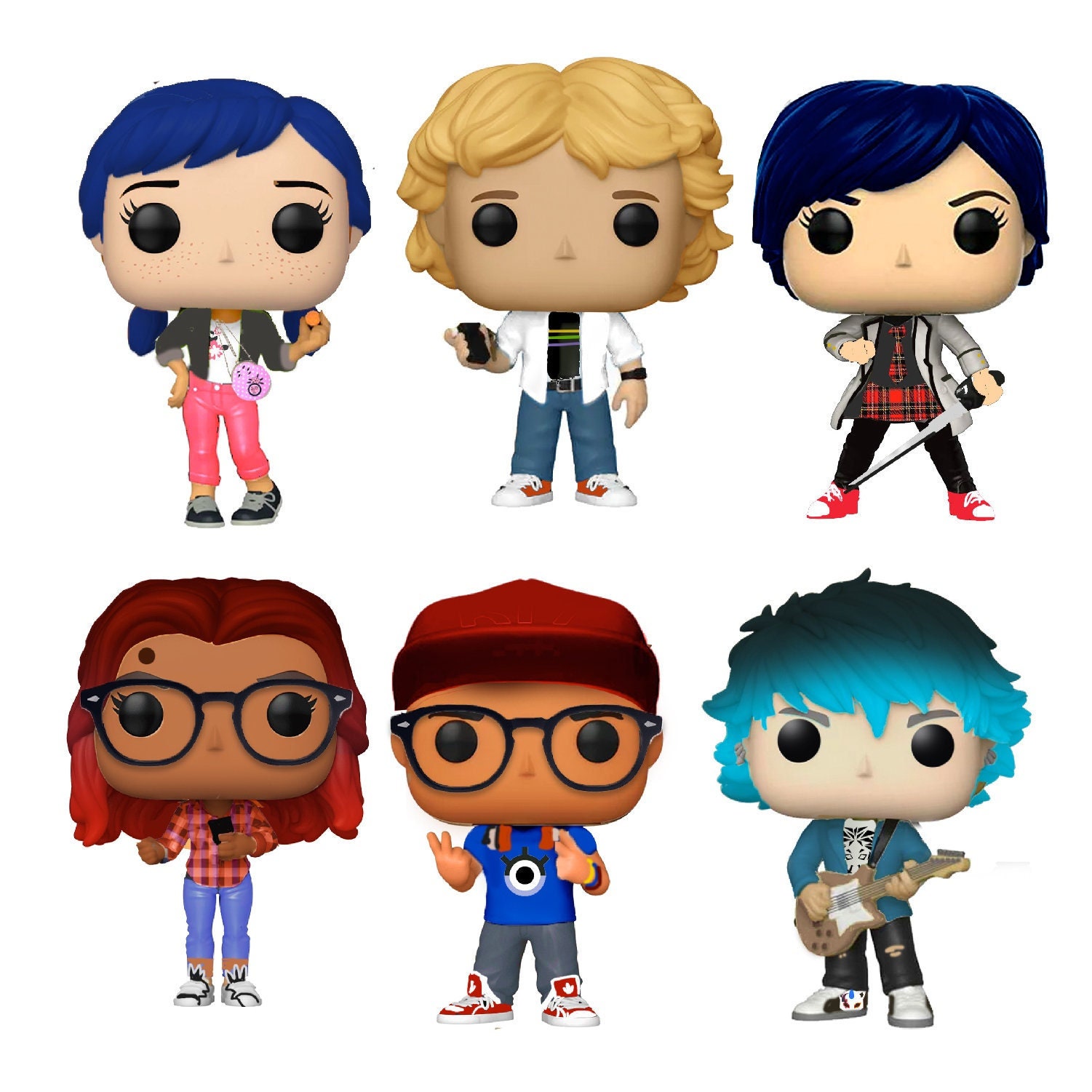 Miraculous Ladybug Pencil Toppers 12pk Rena Rouge Character Favors