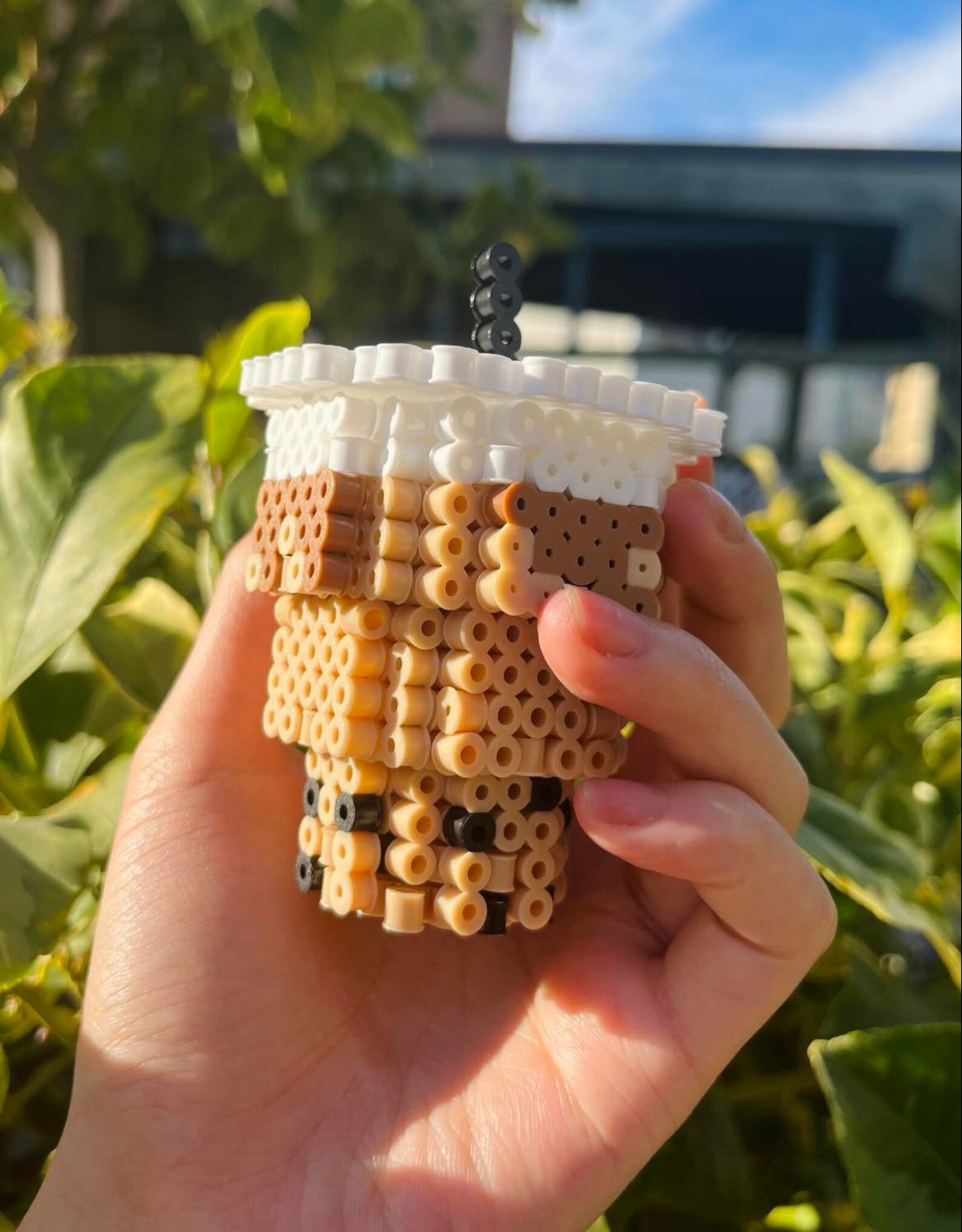 Boba Pearl Milk Tea 3D Perler Bead Etsy Australia