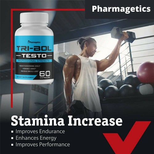 TRI BOL TESTO Professional shops Strength 4 Bottles 240 Capsules