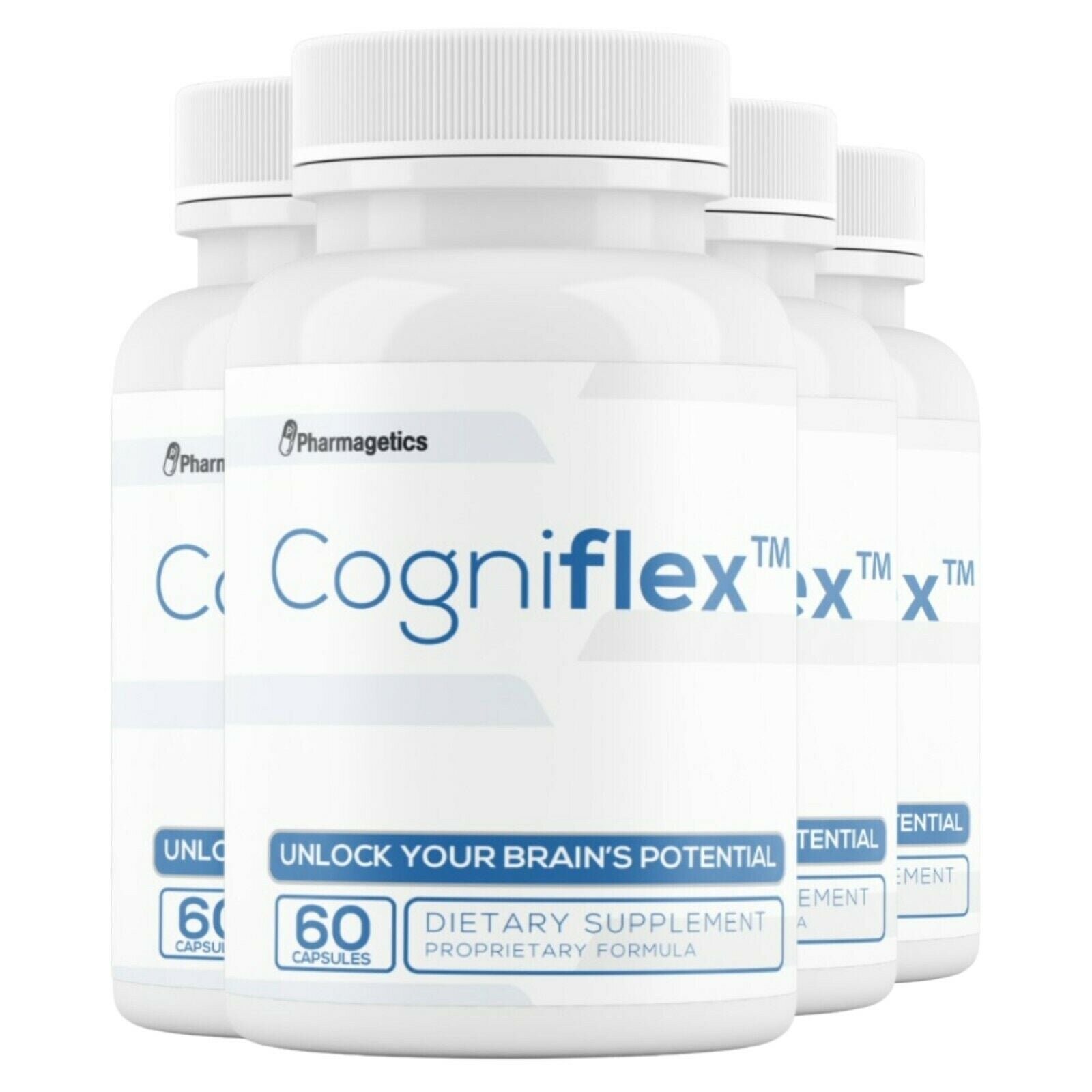 4 COGNIFLEX Mind Cognitive Brain Booster 60 Capsules 240 Capsules 4