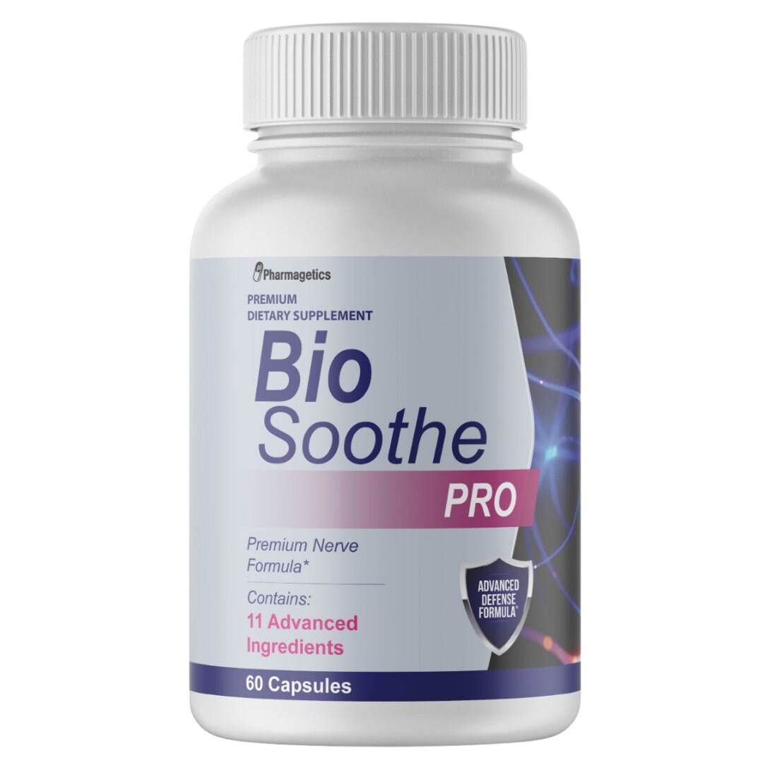 Biosoothe PRO Premium Nerve Formula 60 Capsules - Etsy