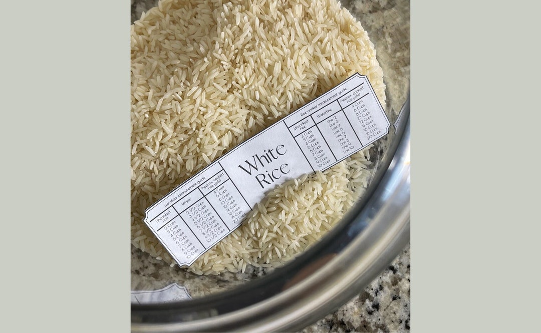 Rice Jar Grain-measuring Insert | Cooking Instructions | Kitchen ...
