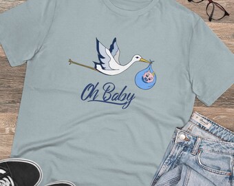 3dRose Heike Köhnen Desing Fantasy ts_310259 Funny Stork with Baby Adult T-Shirt XL 3dRose Heike Köhnen Desing Fantasy ts_310259 Funny Stork with Baby Adult T-Shirt XL