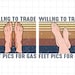 Vintage Willing To Trade Feet Pics For Gas Png, Funny Gas Prices Png, High Gas Price Png, Gas Prices PNG, Funny Foot For Gas Prices Png 