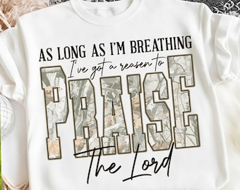 Prijs de Heer png, christelijke western vintage shirtontwerp, Jezus camouflage png, retro geloof png, christelijke camouflage grafische digitale download