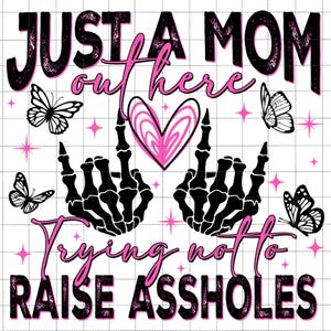 Juste une maman là-bas PNG, maman drôle Png, impertinent maman squelette Png, sarcasme de la maternité Png, chemise de maman tendance Png, cadeau drôle de fête des mères adulte