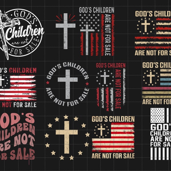 Bundle God's Children Are Not For Sale Png, Retro Christian Flag Png, Funny Quote Gods Children Png, Save The Children Png, Human Rights Png
