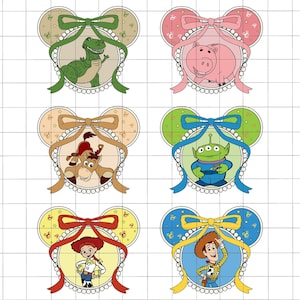 Bundle Cartoon Magical Mirror Bow Png, Cartoon Toy Friends Png, Mouse Head Png, Family Vacation Png, Vacay Mode, Family Matching Shirt Png
