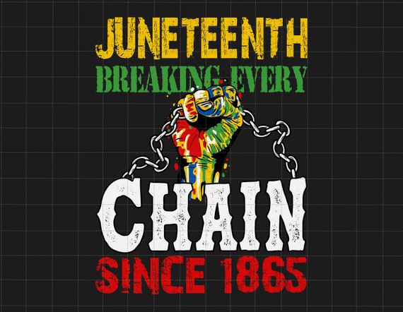 Juneteenth Breaking Every Chain Since 1865 Svg, Black Lives Matter, Juneteenth Freedom Day, Black History Svg,African American,Black Freedom