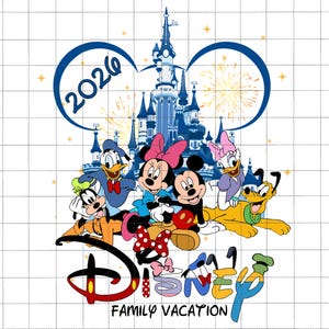 Family Trip 2026 Png, Family Vacation Png, Magical Kingdom Png, Family Png, Vacay Mode Png, Family Trip Png, Best Day Ever Png