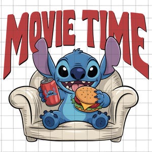 Popcorn cinéma extraterrestre bleu extraterrestre png, Film avec un personnage amusant en 2025 png, Films d'animation animés en 2025, Mode vacances, Boisson et collation png