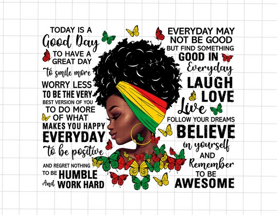Melanin Girl Png, Juneteenth Png, Juneteenth Since 1865 Png, Juneteenth The Real Independence Png, Black Women Png, African American Png