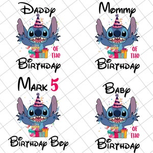 Bundle anniversaire personnalisé png, anniversaire familial assorti, royaume magique, vacances en famille, anniversaire escouade png, mode vacances png, png personnalisé