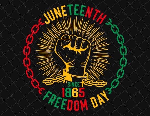 Juneteenth 1865 Svg, Juneteenth Freedom Day, Black Lives Matter, African American, Black History Svg, Emancipation, Resilience, Equality
