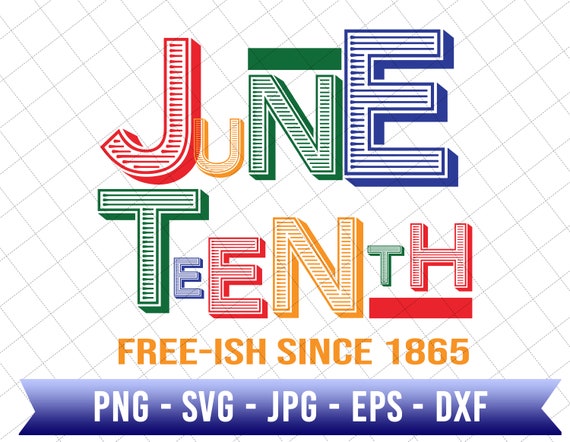 Juneteenth Free-Ish Since 1865 Svg, Black Freedom Svg, African American Svg, Black Power Svg, Juneteenth The Real Independence Svg