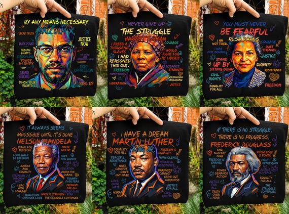 Black History Month Bundle Png, Martin Luther King Png, MLK Days Png, Human Rights Freedom png, Civil Rights Leader Png, Black History PNG