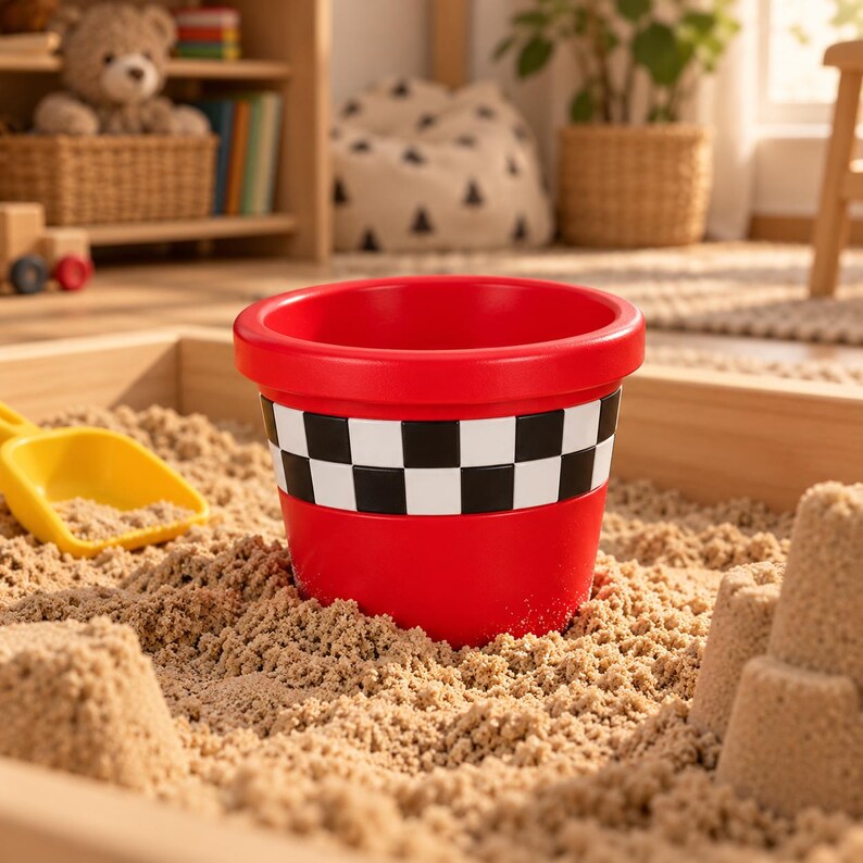 Sensory Box Activity Monster Truck Sand Box STL 3MF Files, Racing Truck Sensory Play Set 3D ...