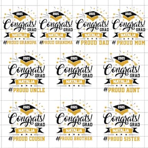 Bundel gefeliciteerd Grad Png Svg, klasse van 2025 Senior, afstuderen Senior 25 Svg, Senior afstuderen klasse van 2025 Svg, afstuderen bijpassende Shirt