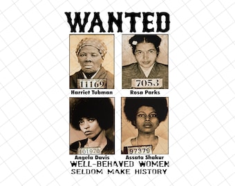 Well Behaved Women Seldom Make History Png, Juneteenth The Real Independence Png, Juneteenth Png, Black Power Png, African American Png