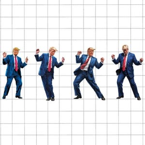 Dancing Trump png, grappige troef png, Trump Vance png, The Return American png, Make America Great Again, Daddy Home Trump png, humoristische troef