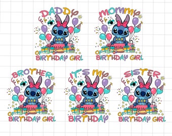 Bundle It's My Birthday Png, Birthday Girl Png, Family Vacation Png, Family Matching Birthday Png, Magical Kingdom Png, Birthday Matching