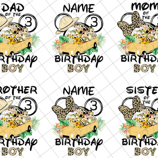 Bundle Custom Birthday Png, Animal Kingdom Png, Magical Kingdom Png, Vacay Mode, Family Birthday Png, Family Trip 2024 Png, Leopard Bow Tie