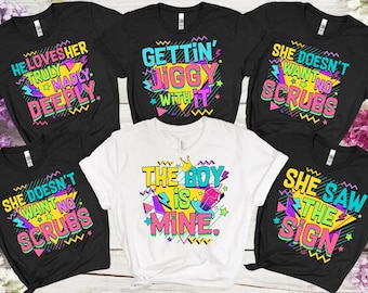 Bundle Bachelorette Party Png, 90s Bachelorette Png, Retro Lyrics Bachelorette Png, Couple Wedding, Bachelorette 90s Theme, Bridesmaid Gifts