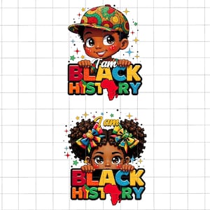 Ik ben Black History Black Girl png, Juneteenth Girl Boy png, I Am Black History Black Boy Peekaboo Juneteenth png, Black History Month png