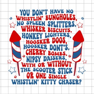 You Don't Have No fluitende bungholes Png Svg, grappige noodlijdende Amerikaanse vlag Svg, 4th Of July Svg, Fourth Of July vuurwerk, patriottische Svg
