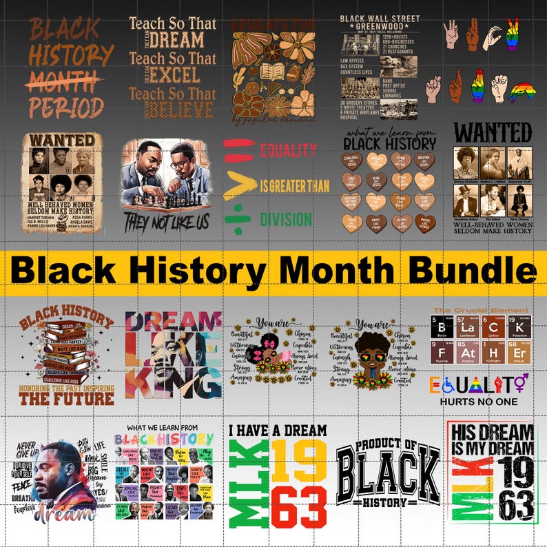 What We Learn From Black History Png, Juneteenth The Real Independence Png, Black Power Png, African American Png, Human Rights, Ancestors image 2