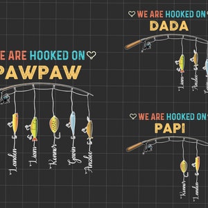 Paquete "Somos adictos al papá" (enlace), Papá divertido pescando (enlace), Pescador (enlace), Regalo del Día del Padre, Regalo para papá, Vida de pesca divertida, Papá pescador (enlace)