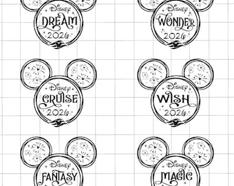 Bundle CruiseTrip Svg, Cruise Vacation Svg, Magical Kingdom Svg, Cruise Family Svg, Family Vacation Svg, Family Trip 2026 Svg, Vacay Mode