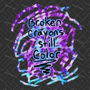 Broken Crayons Still Color Png, Semicolon Suicidal Prevention Png, Ribbon Suicide Depression,Mental Health Png, Prevention Suicide Awareness