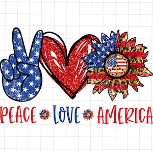 Paz Amor América Png, Día de la Independencia Png, Divertido 4 de Julio Png, Sublimación de Bandera de América Png, EE.UU. Patriótico Png, 4 de Julio Png