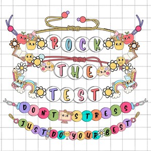 Rock the Test Don't Stress Do Your Best Png, Es ist Testtag, du hast dieses PNG, Rock the Test PNG, Motivationstest PNG, Lehrertest Tag