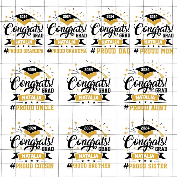 Bundle Congrats Grad Png Svg, Class Of 2024 Senior, Graduation Senior 24 Svg, Senior Graduation Class of 2024 Svg, Graduation Matching Shirt