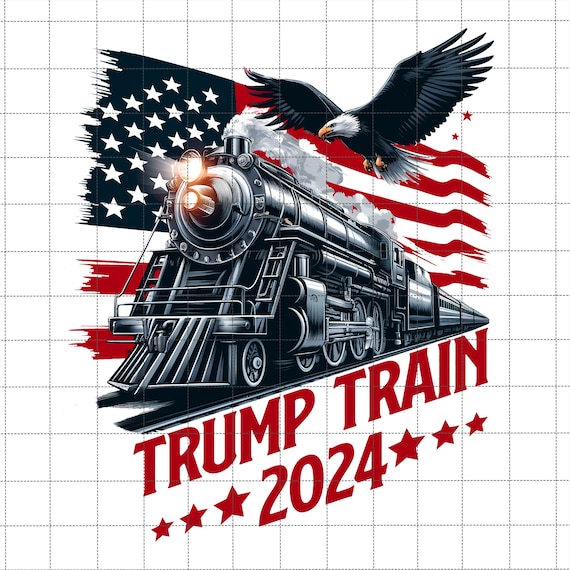 Funny Trump Train Patriotic American Flag Tee Shirt Gift Funny Trump Train Patriotic American Flag Tee Shirt Gift
