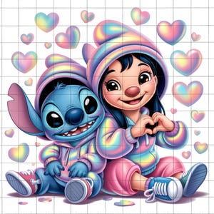 Blaues Alien und Freund Neon Png, Clipart-Bilder, blaues Monster Design, Bester Freund aller Zeiten Png, Familienurlaub Png, Vacay-Modus, magisches Königreich