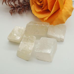 Optical Calcite Chunks Natural Crystal