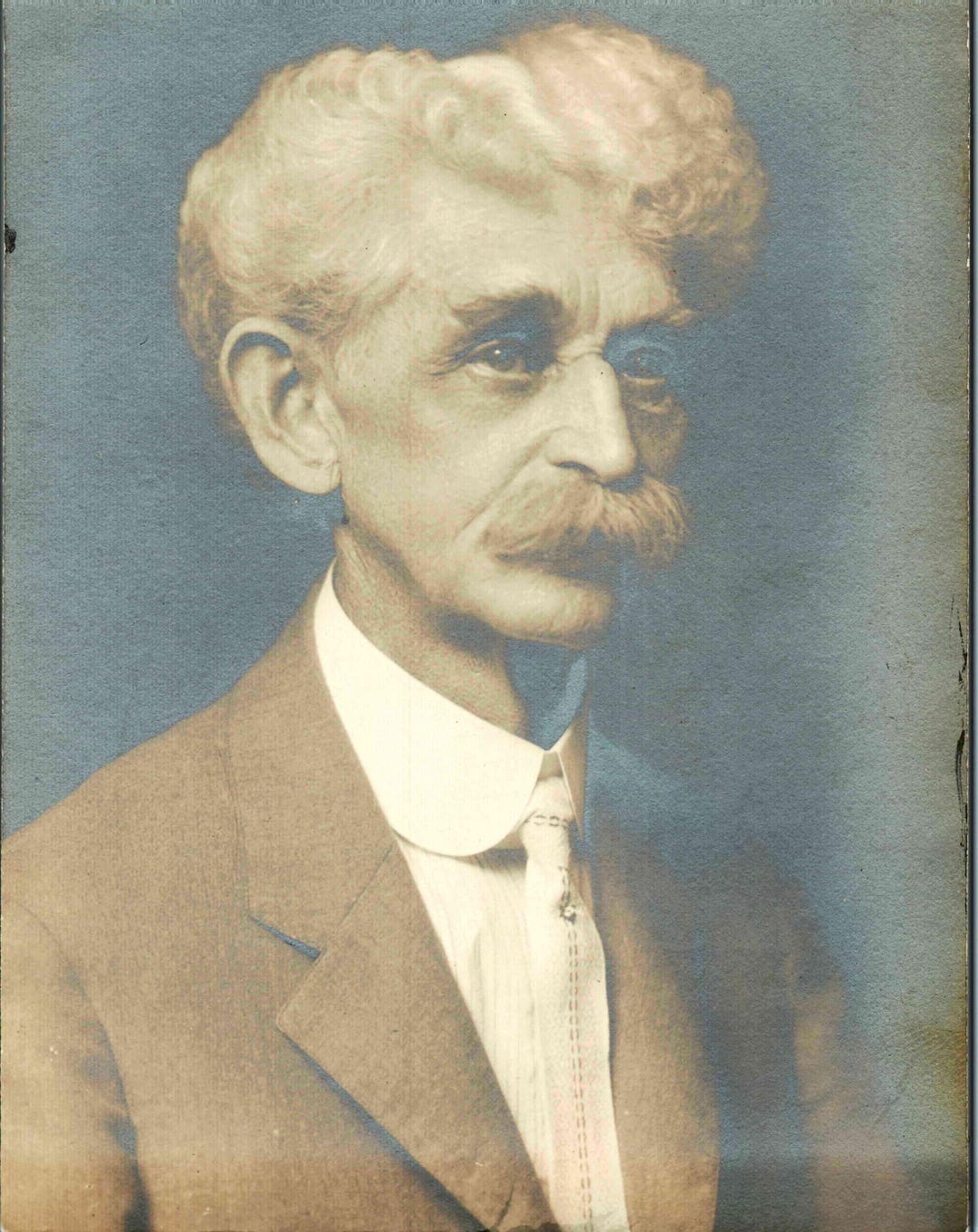 A Paper Photograph of A Young Mark Twain - Etsy