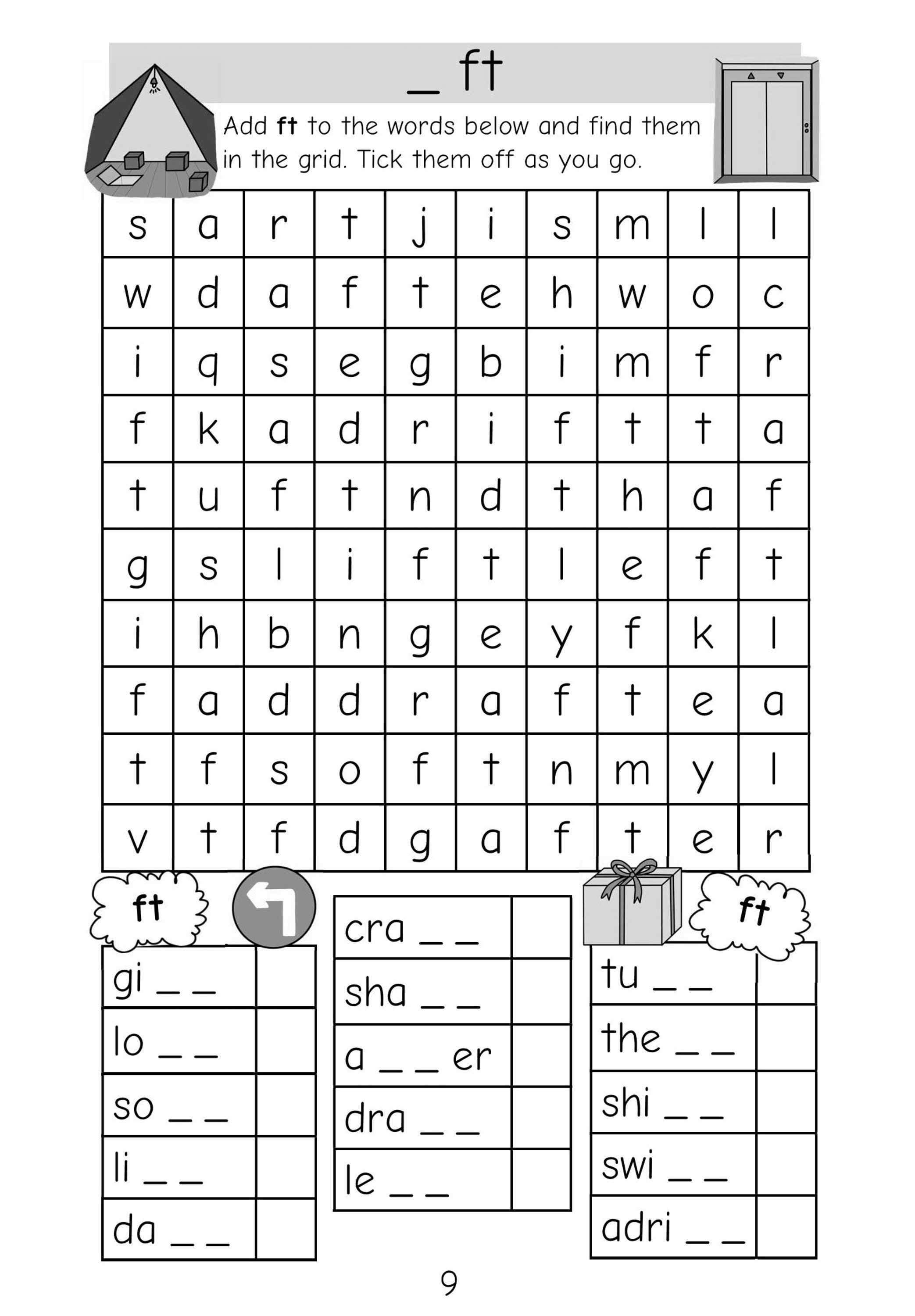 Phase 4 Phonics Book Word Searches Age 4+ Digital Download - Etsy