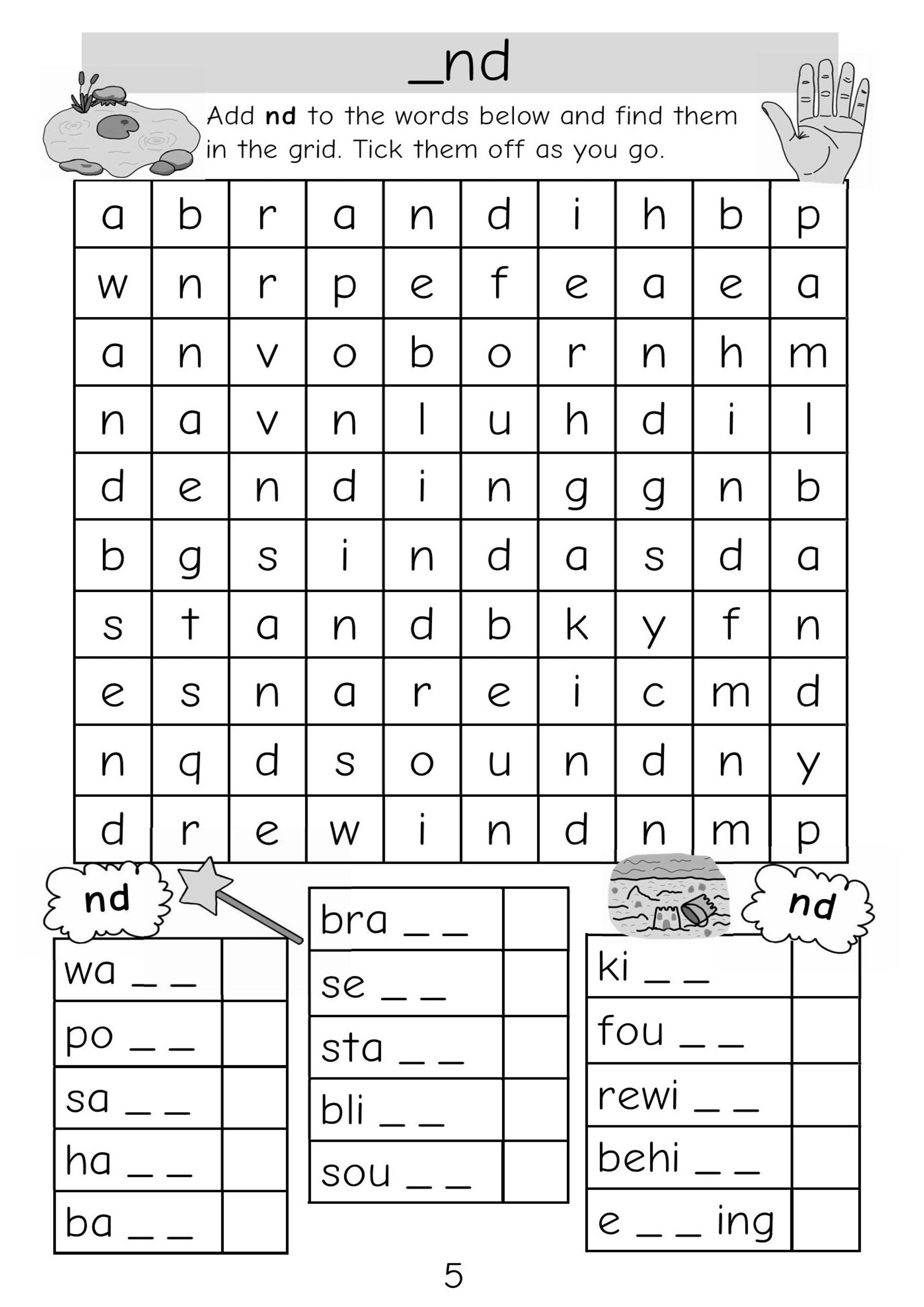 Phase 4 Phonics Book Word Searches Age 4+ Digital Download - Etsy