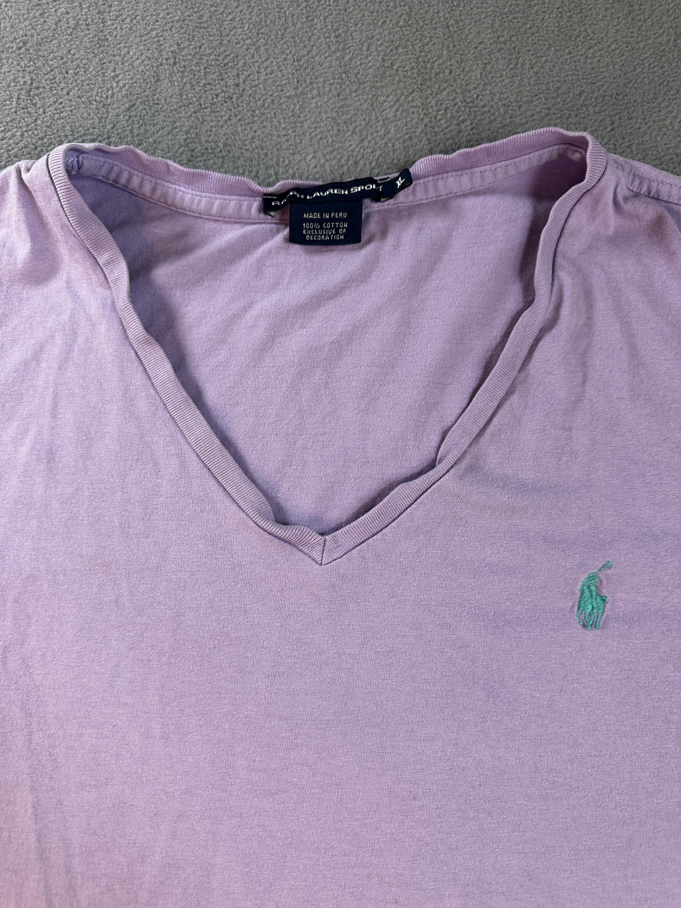 Tシャツ・カットソー POLO RALPH LAUREN Women Tunic Tops 211910158007 Purple Polo Ralph Lauren Women's Anrw Kendal-Slim-Long Sleeve-S