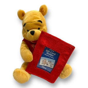 Ours en peluche pour les vacances de Disney World, Winnie l'ourson, peluches, peluche, peluche, cadre photo, porte-cartes, cadeau pour bébé