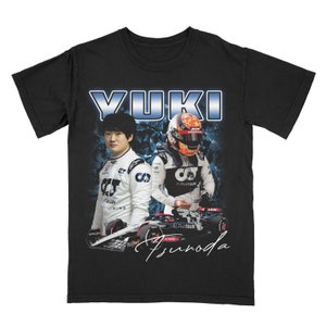 Yuki Tsunoda Vintage T-shirt | Formula 1 Red Bull AlphaTauri racing tee