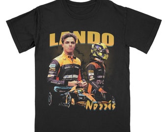 Lando Norris T-shirt | Formula 1 Mclaren racing tee